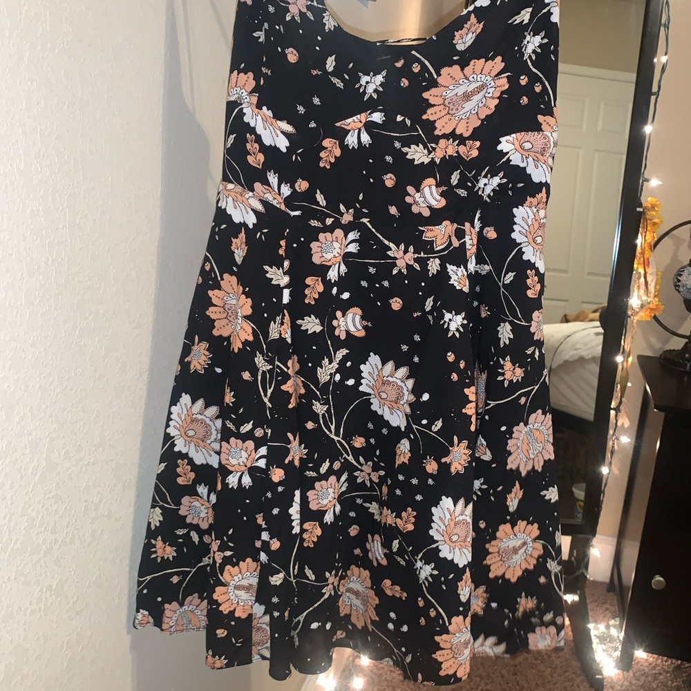 Floral mini dress